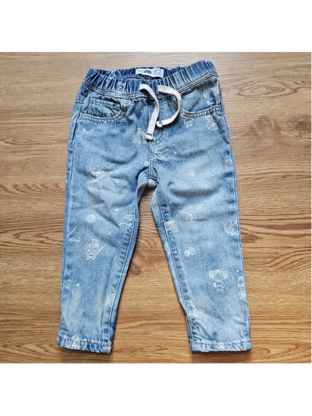 Baby Gap X Star Wars 18-24 Months Pull On Drawstring Jogger Jeans